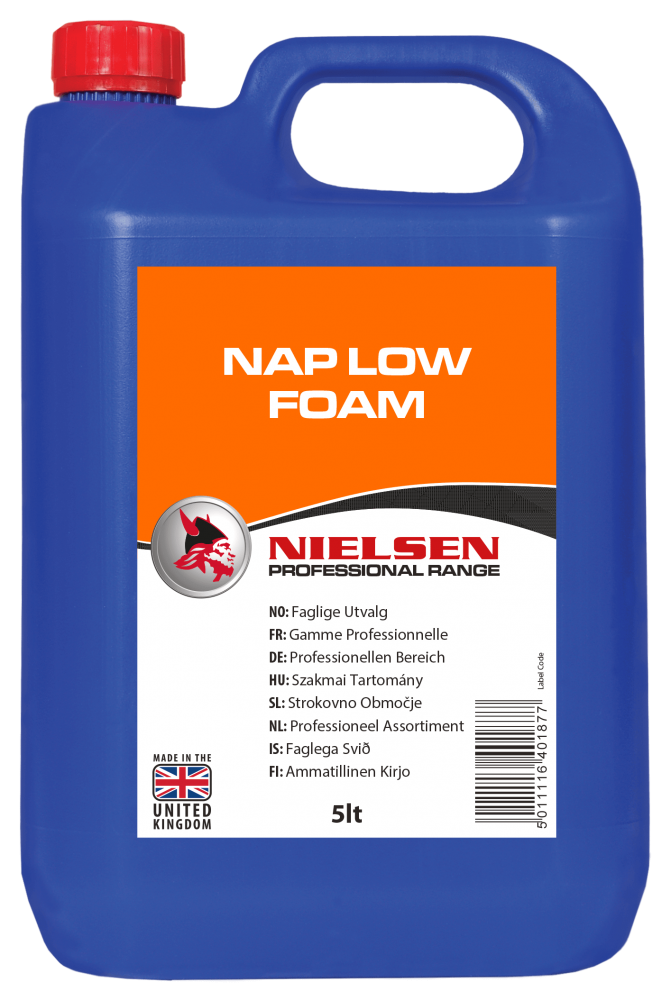 Nettoyant tissus (injecteur/extracteur) - NAP LOW FOAM